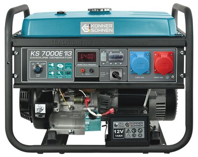 Бензиновий генератор KS 7000E 1/3 10 фото