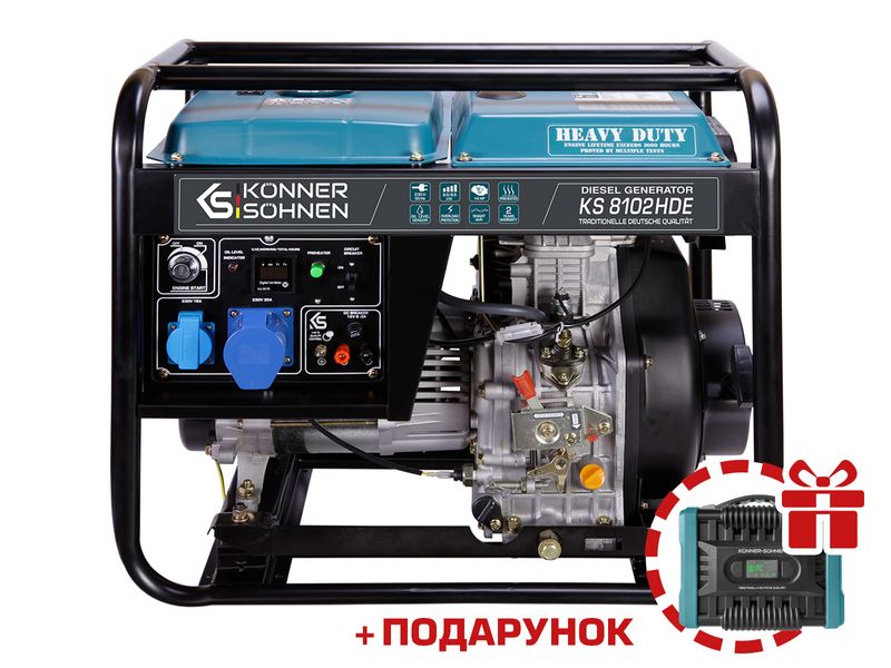 Дизельний генератор KS 8102HDE (EURO II) 77 фото