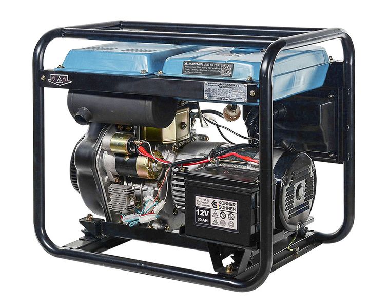 Дизельний генератор KS 6100HDE (EURO V) 18 фото
