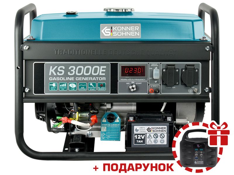 Бензиновий генератор KS 3000E 52 фото