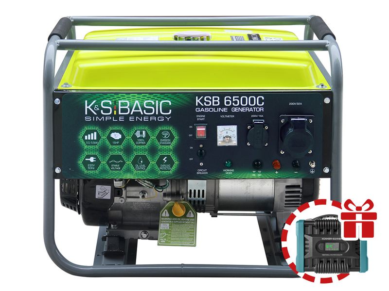 Бензиновий генератор KSB 6500C 119 фото